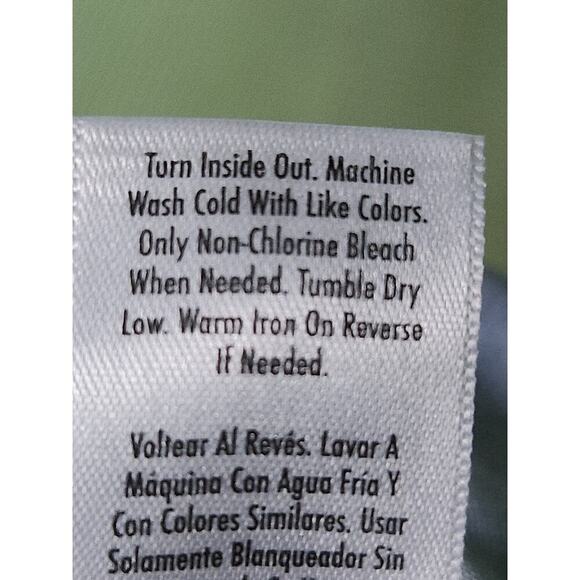 Justice Girls Pac Man Denim Top Juniors Sz M Blue Snap Short Sleeve Ghost Gang - Picture 4 of 8